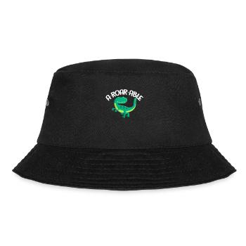 dinosaur - Bucket Hat - black - Front - Lela (165cm)