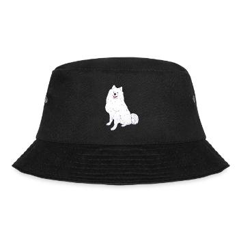 Samoyed - Bucket Hat - black - Front - Lela (165cm)