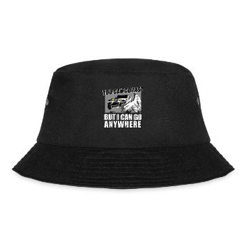 funny jeep driver - Bucket Hat - black - Front - Lela (165cm)