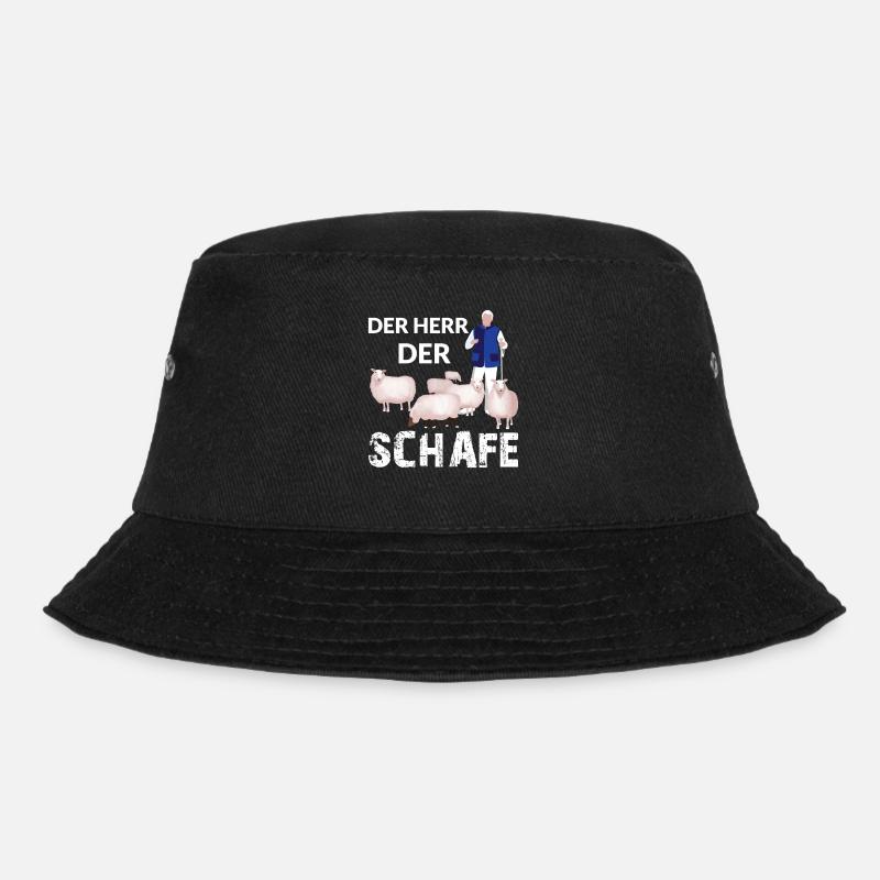 DER HERR DER SCHAFE - Bucket Hat - Schwarz