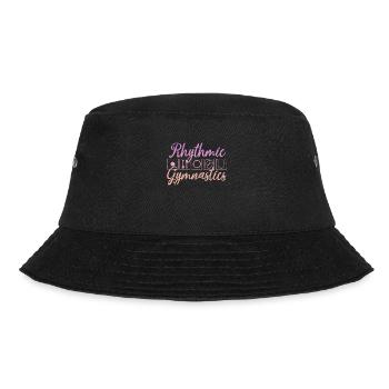 Rhythmic gymnastics gift - Bucket Hat - black - Front - Lela (165cm)