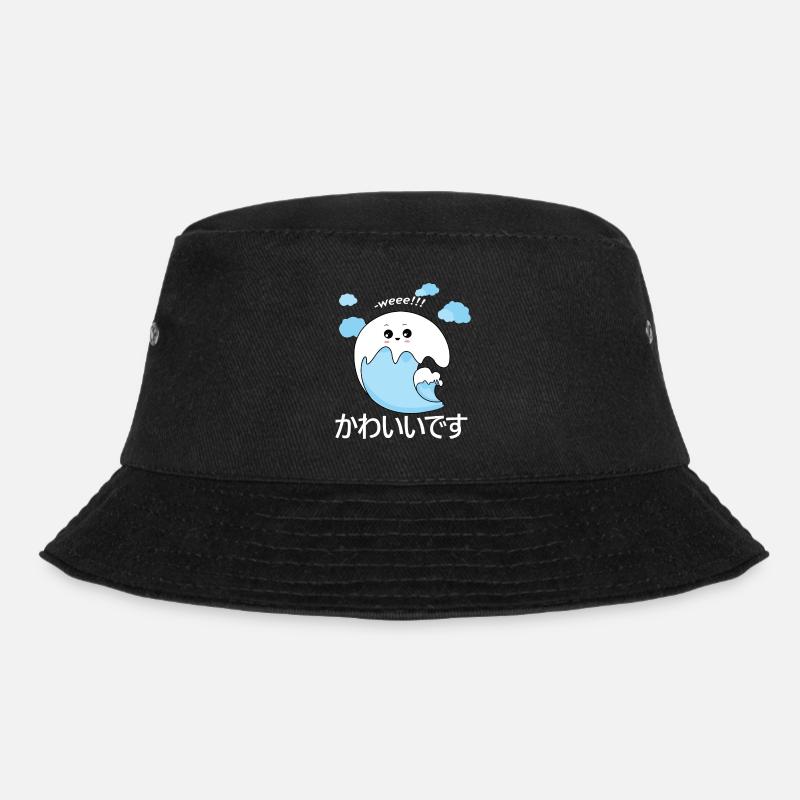 La vague kawaii - Bob - noir