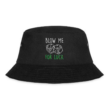 Dice game gambling board game dice - Bucket Hat - black - Front - Lela (165cm)