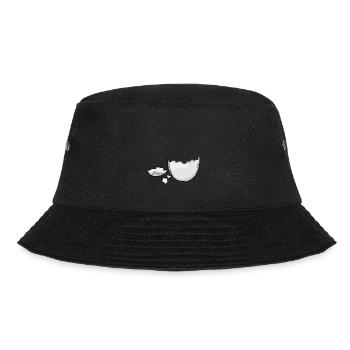 Eggshell Egg Eggs Hatch Baby Birth Pregnant - Bucket Hat - black - Front - Lela (165cm)
