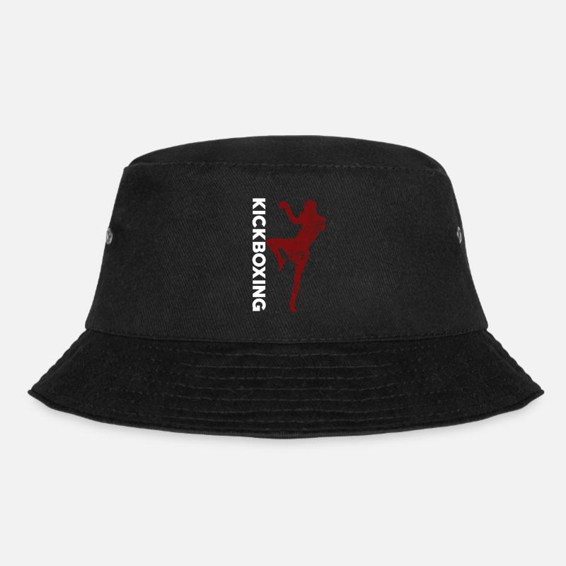 Cool Kickboxing Kickboxer Kickboxing Sport Kampfsp - Bucket Hat - black