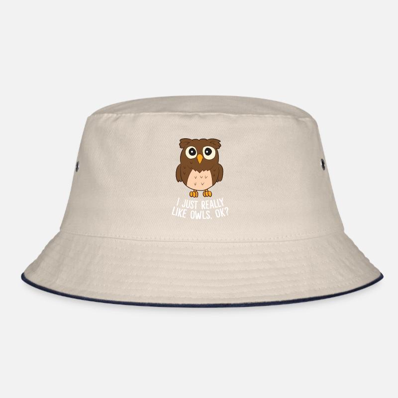 Ich Mag Eulen Einfach Wirklich Okay Lustige Eule Bucket Hat