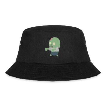 Zombie - Bucket Hat - Schwarz - Vorne - Lela (165cm)