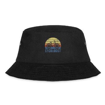 Cycologist Radfahrer Fahrradfahrer Radsport Bike - Bucket Hat - Schwarz - Vorne - Lela (165cm)