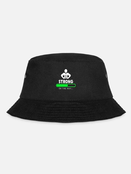 Fitness - Bucket Hat - Schwarz