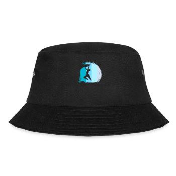 Climbing Climber Retro - Bucket Hat - black - Front - Lela (165cm)