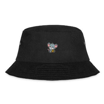 Cute Little Mouse Rat Animal Gift Idea - Bucket Hat - black - Front - Lela (165cm)