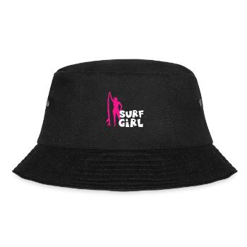 Surf girl - Bucket Hat - black - Front - Lela (165cm)
