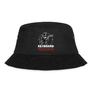 Keyboard Warrior - Bucket Hat - Schwarz - Vorne - Lela (165cm)