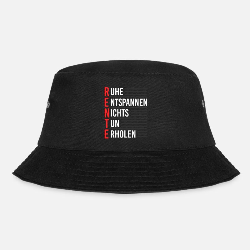 Rente - Bucket Hat - Schwarz
