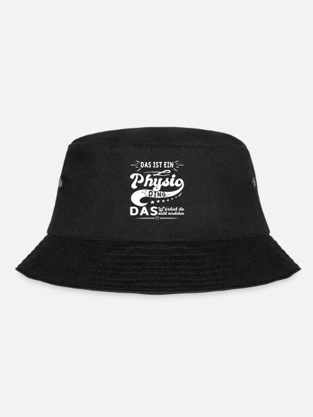 Das ist ein Physio Ding Physiotherapeutin - Bucket Hat - Schwarz
