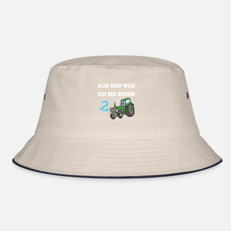 Aus dem Weg ich bin schon 2 Kindergeburtstag Bucket Hat