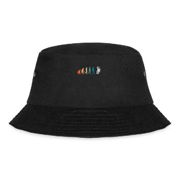 Astronaut Evolution Space Space Universe Gift - Bucket Hat - black - Front - Lela (165cm)