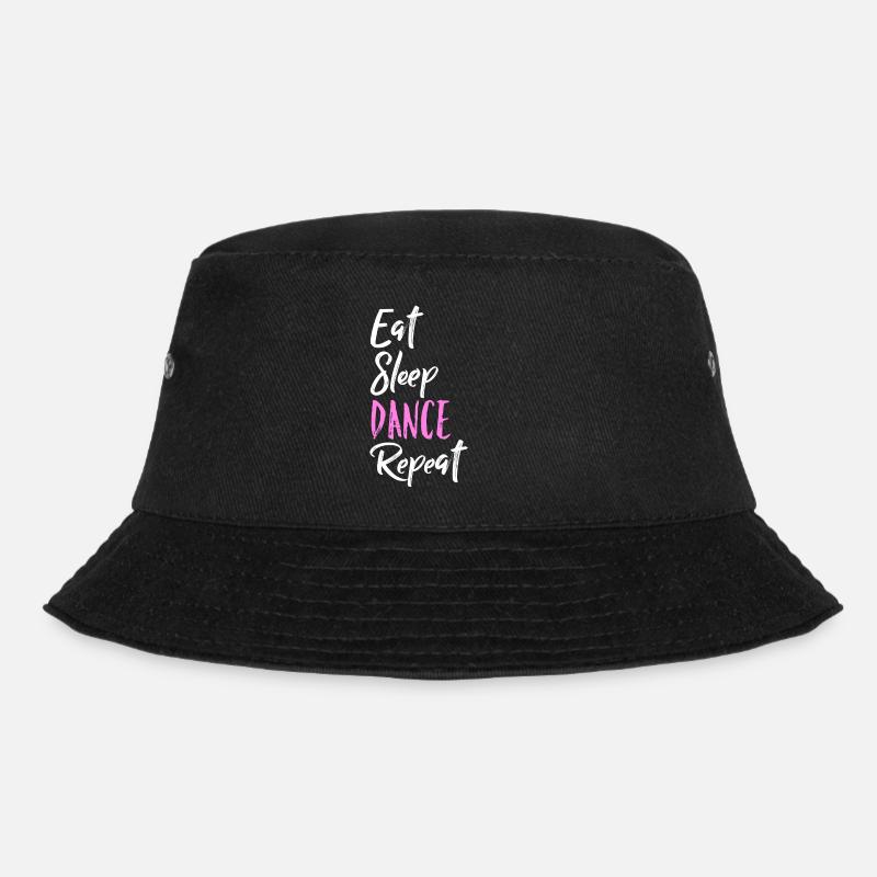 Eat Sleep Dance Repeat - Bucket Hat - Schwarz