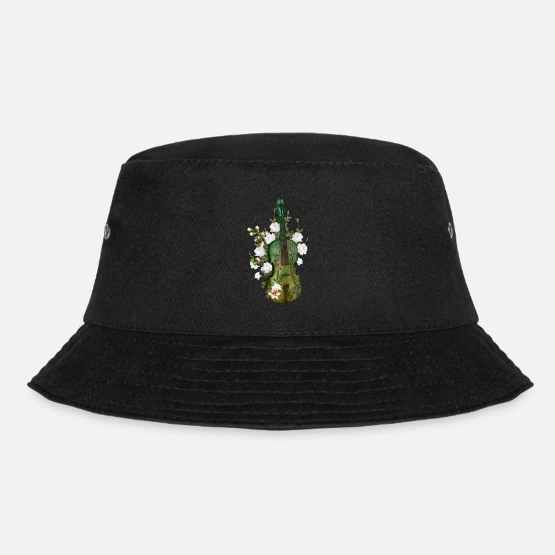 Wunderbare Geige - Bucket Hat - Schwarz