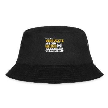 Stapler Gabelstapler Lagerlogistik Hubwagen - Bucket Hat - Schwarz - Vorne - Lela (165cm)