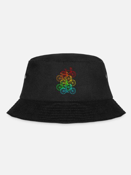 Fahrrad - Bucket Hat - Schwarz