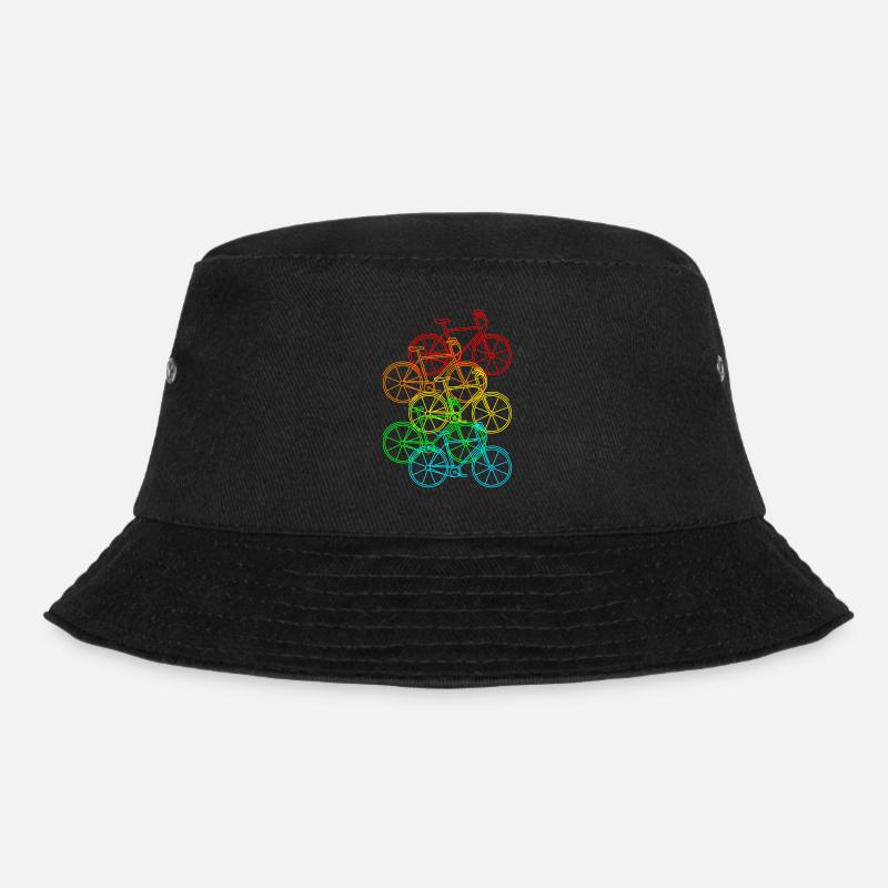Fahrrad - Bucket Hat - Schwarz