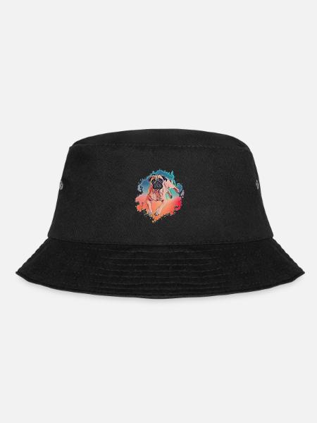 Mops - Bucket Hat - Schwarz
