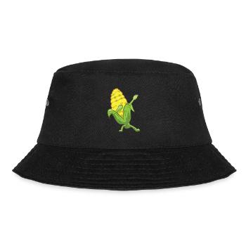 Dabbing Corn Cute Dancing Corn Gift For Corn - Bucket Hat - black - Front - Lela (165cm)