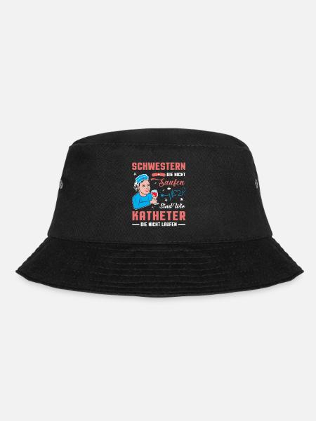 Altenpflegerin Pflegedienst Pflegehelferin Pflege - Bucket Hat - Schwarz