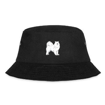 Samojede chien propriétaire idée cadeau - Bob - noir - Devant - Lela (165cm)