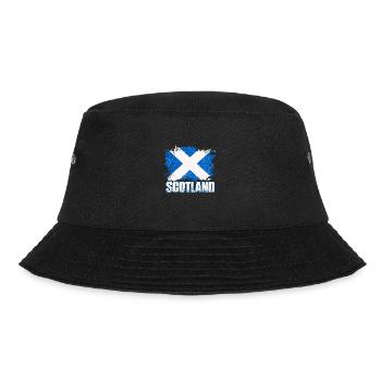 Scotland Flag Scottish Coat of Arms Scots - Bucket Hat - black - Front - Lela (165cm)
