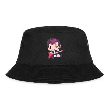 Baby Electric Guitar Hard Rock Metal Music - Bucket Hat - black - Front - Lela (165cm)