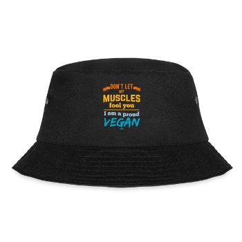 Vegan Vegan Veganism Veggie Gift - Bob - noir - Devant - Lela (165cm)