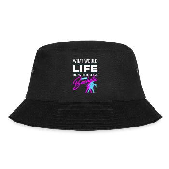 Bachata, Dominican bachata, merengue - Bucket Hat - black - Front - Lela (165cm)