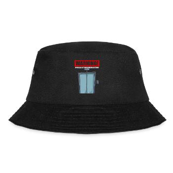 Elevator Mechanic Technician Escalator - Bucket Hat - black - Front - Lela (165cm)