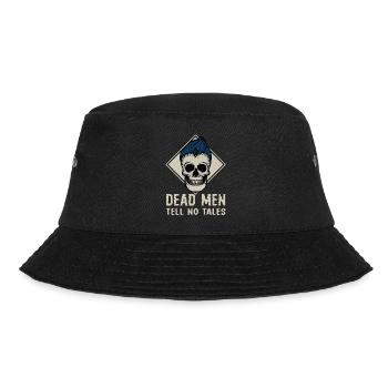 DEAD MEN TELL NO TALES - Bucket Hat - black - Front - Lela (165cm)
