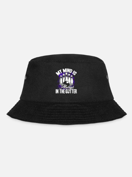 Bowling Mind ist in der Gosse - Bucket Hat - Schwarz