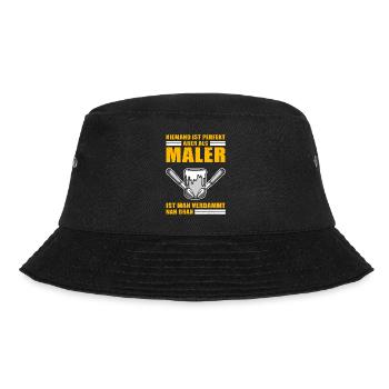 Perfekt Maler Lackierer Geschenk Malerei - Bucket Hat - Schwarz - Vorne - Lela (165cm)