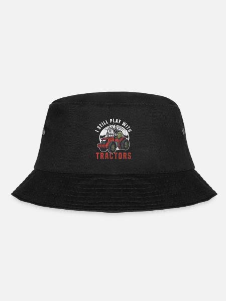 Tractors - Bucket Hat - black