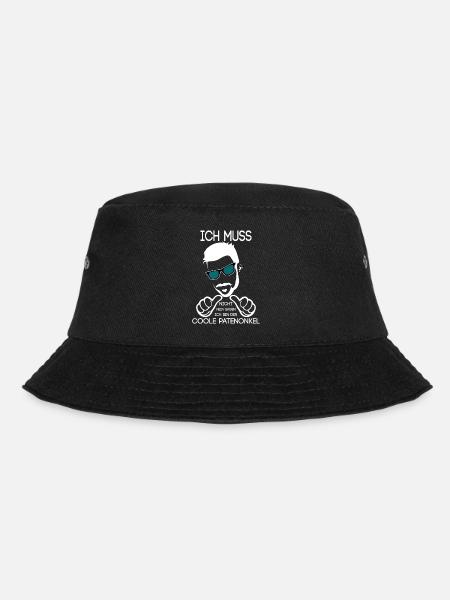 Patenonkel - Bucket Hat - Schwarz
