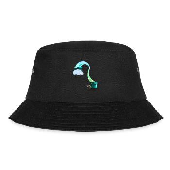 Contrast above and below sky - Bucket Hat - black - Front - Lela (165cm)