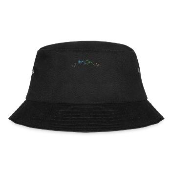 Mountainbiken mit Mountainbike in Berlin auf Berg - Bucket Hat - Schwarz - Vorne - Lela (165cm)