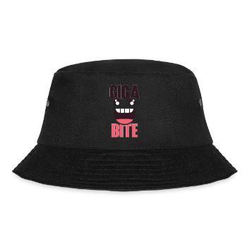 Informatiker und Programmierer Humor - Bucket Hat - Schwarz - Vorne - Lela (165cm)