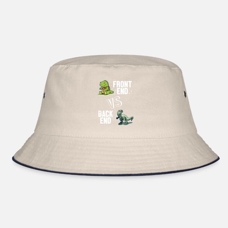 Frontend vs. Backend Developer Full Stack Bucket Hat