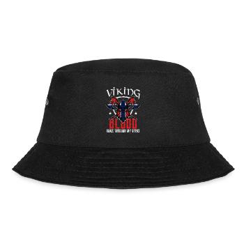 Norwegen Flagge Wikinger - Bucket Hat - Schwarz - Vorne - Lela (165cm)