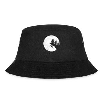 Boulder, , Kletter Geschenk-Idee I - Bucket Hat - Schwarz - Vorne - Lela (165cm)