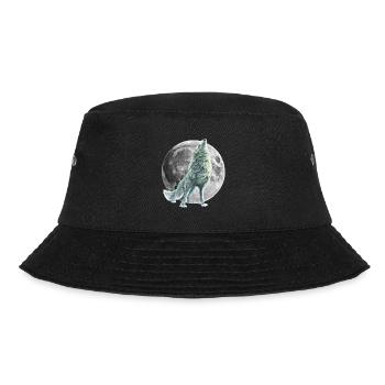 wolf - Bucket Hat - black - Front - Lela (165cm)