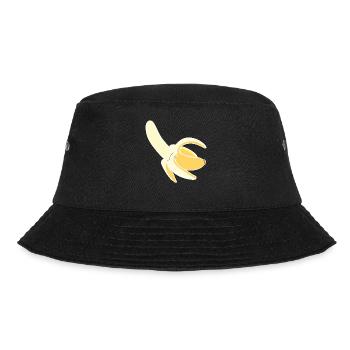Banana Fruit Banana Lovers Banana Men - Bucket Hat - black - Front - Lela (165cm)