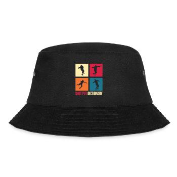 Shot put lexicon - Bucket Hat - black - Front - Lela (165cm)