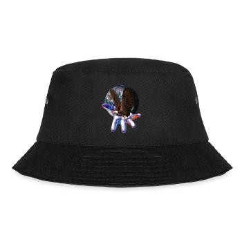 Adler - Bucket Hat - Schwarz - Vorne - Lela (165cm)